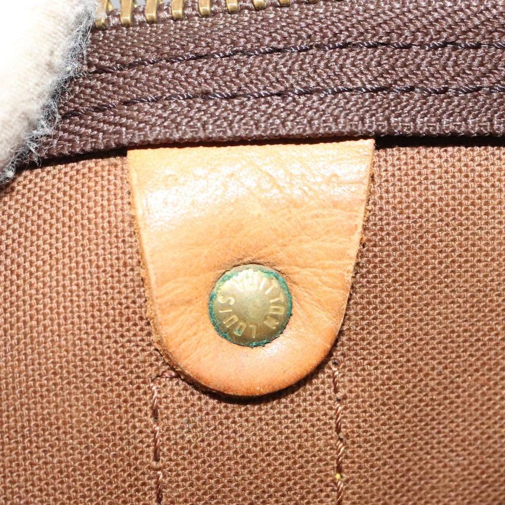 LOUIS VUITTON Monogram Keepall Bandouliere 55 Boston Bag M41414 LV Auth 95812 - Picture 12 of 16